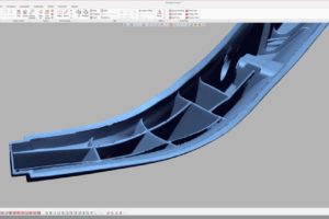 Geomagic Design X Toyota C Pillar 3D Scan Trim Replacement