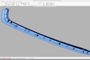 Geomagic Design X Toyota C Pillar Trim 3D Scan