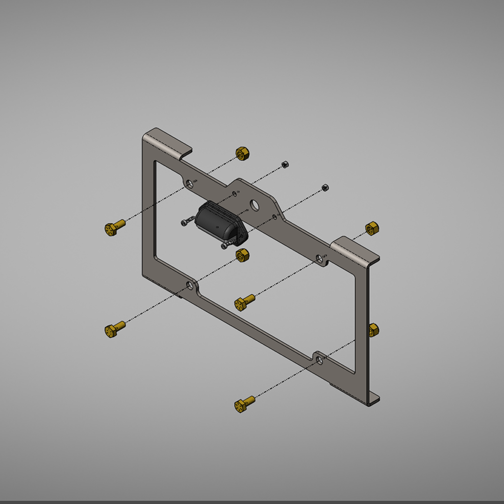 Heavy Duty License Plate Frame | Ratha Digital Media LLC