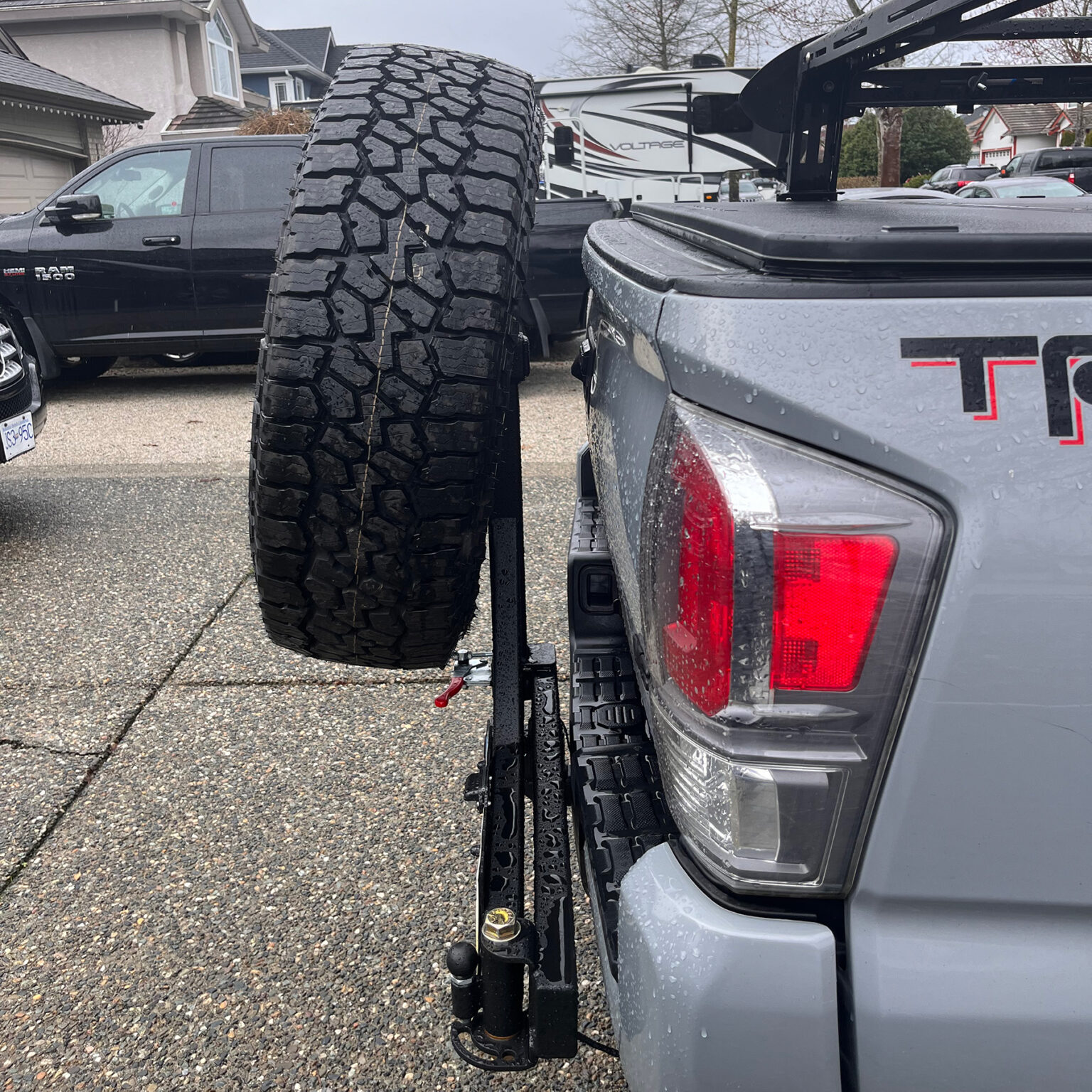 Universal Tire Carrier DIY Build Kit | Ratha Digital Media LLC