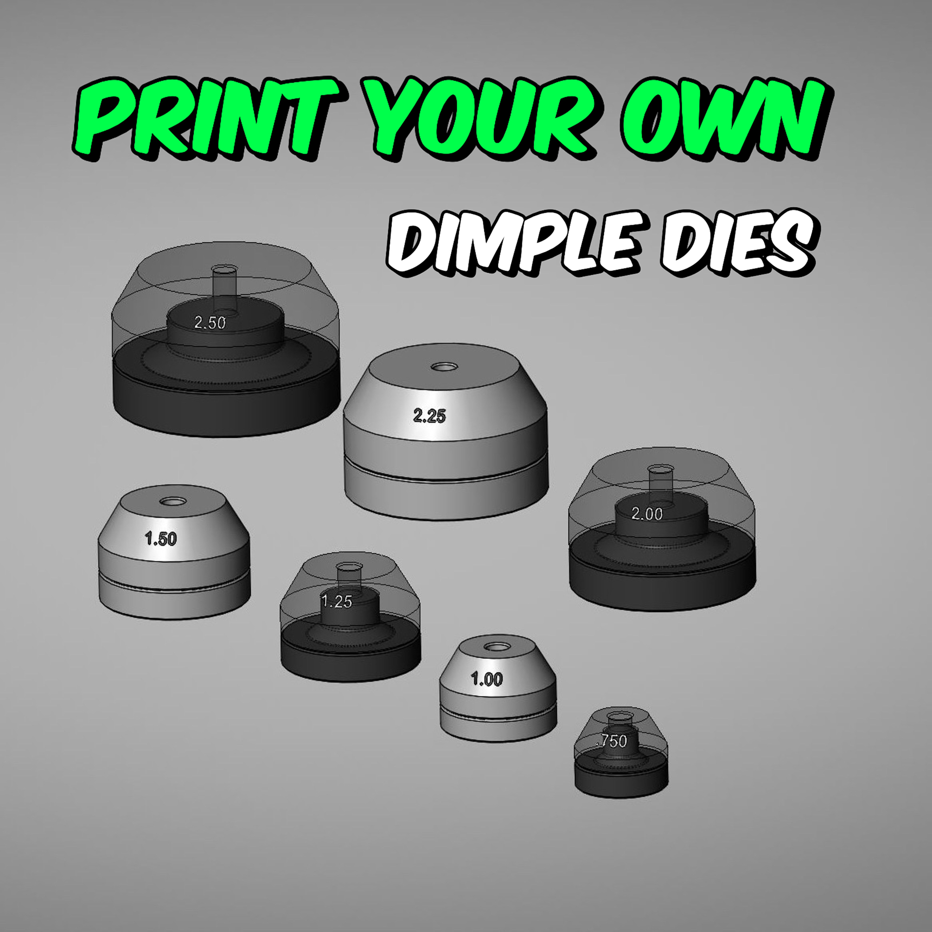 3Print your own Dimple Dies Thumbnail